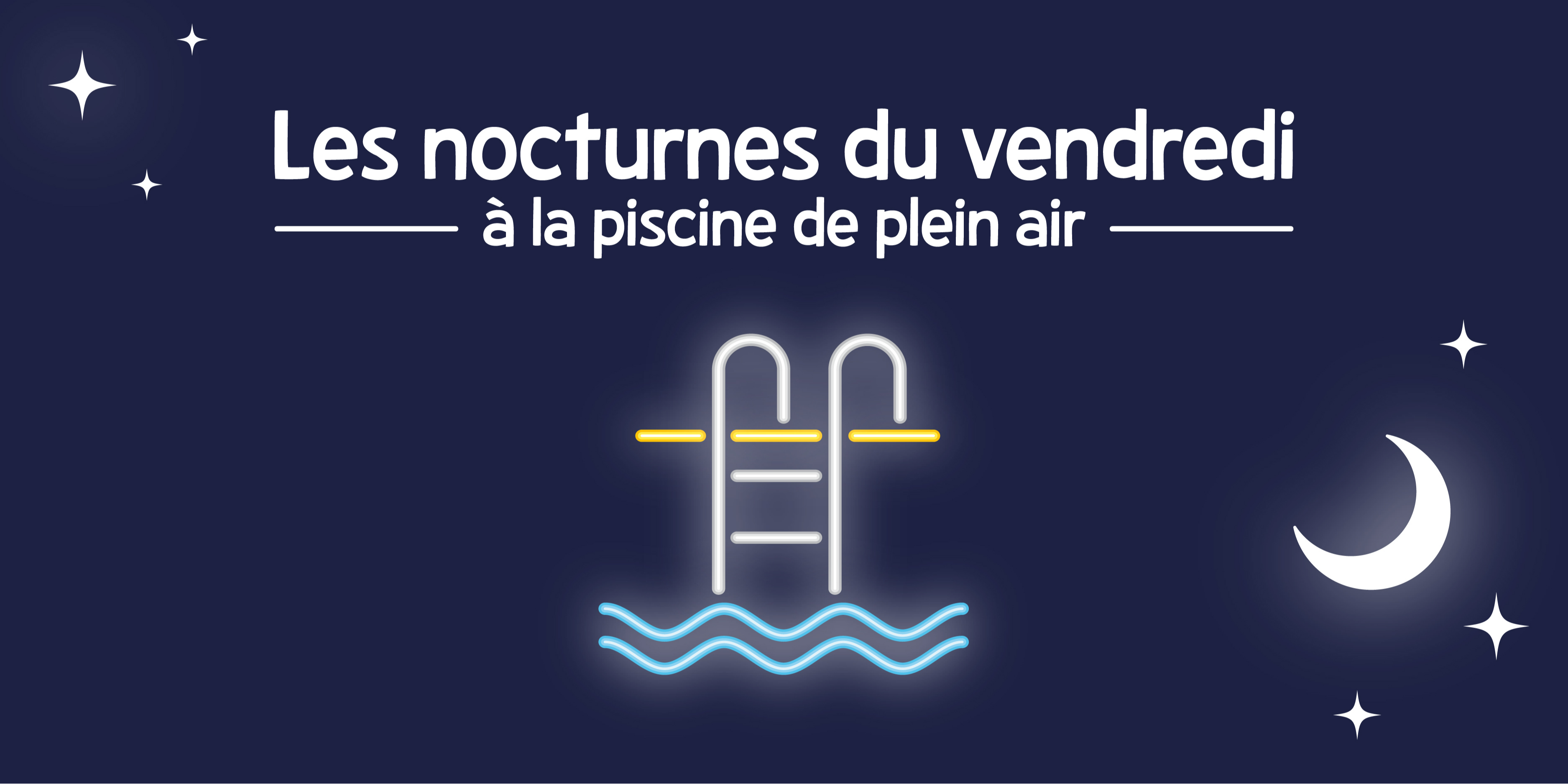 Horaires adaptés à la piscine de plein air